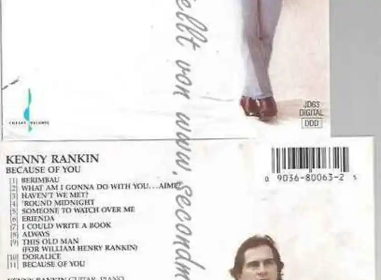 CD--KENNY RANKIN | --BECAUSE OF YOU ansehen