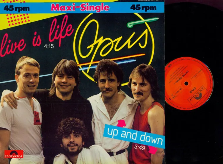 LP-- Opus – Live Is Life -- Maxi --DE ansehen