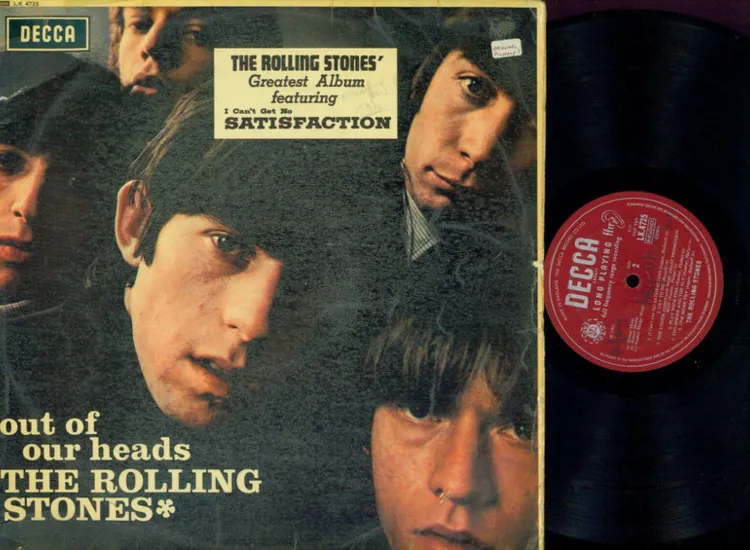 LP--The Rolling Stones – Out Of Our Heads / UK / LK4725 ansehen