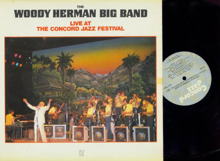 LP--The Woody Herman Big Band – Live At The Concord Jazz Festival ansehen