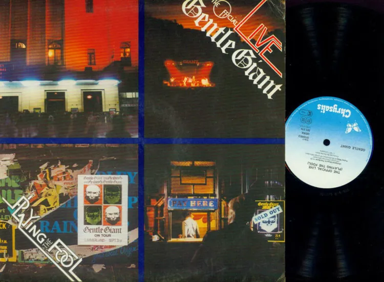 DLP--Gentle Giant – Playing The Fool // 301281/ DE ansehen