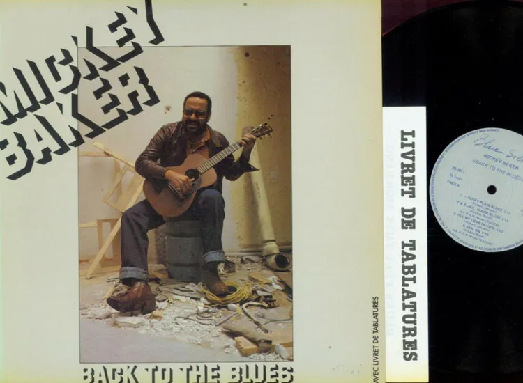 LP--Mickey Baker – Back To The Blues // + Beilage ansehen