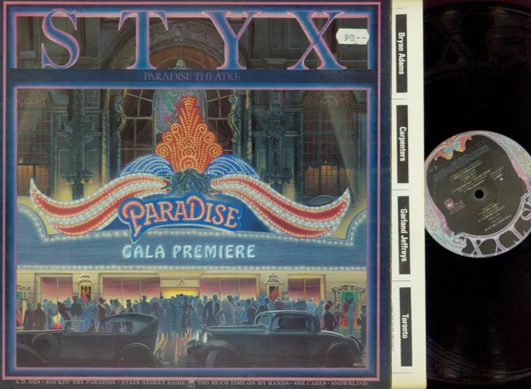 LP--Styx – Paradise Theatre // FOC // CLUB ( OIS ansehen