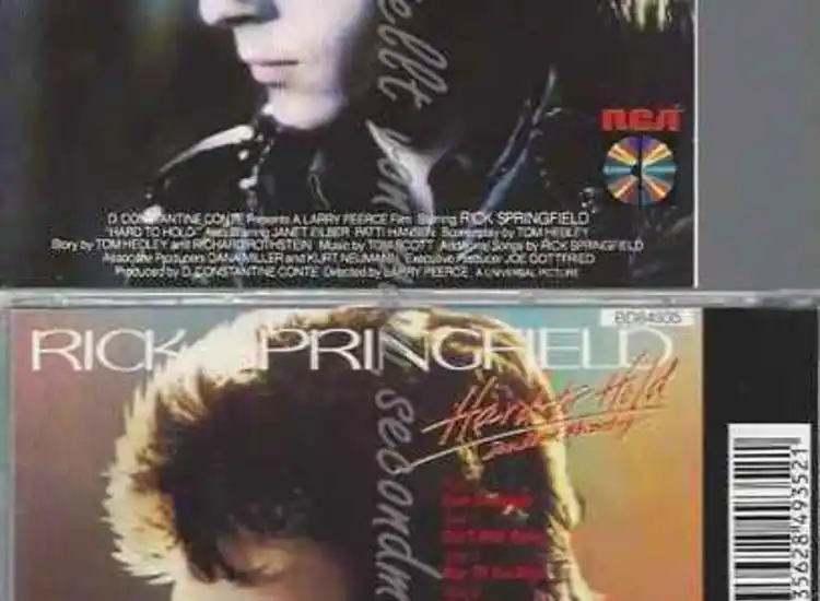 CD--RICK SPRINGFIELD--HARD TO HOLD () ansehen