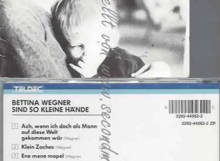 CD--BETTINA WEGNER | --SIND SO KLEINE HÄNDE ansehen