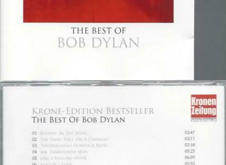 CD- The best of Bob Dylan //  Kronen Zeitung ansehen