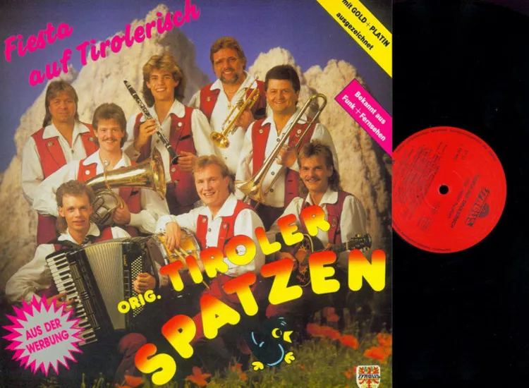 LP--Orig.Tiroler Spatzen // Fiesta auf Tirolerisch   / M/ NM ansehen