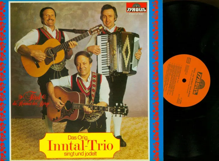 LP--Das Orig. Inntal-Trio– Singt Und Jodelt   / M/ NM ansehen