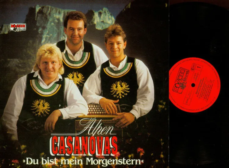 LP--Alpen Casanovas – Du Bist Mein Morgenstern   // M /NM ansehen