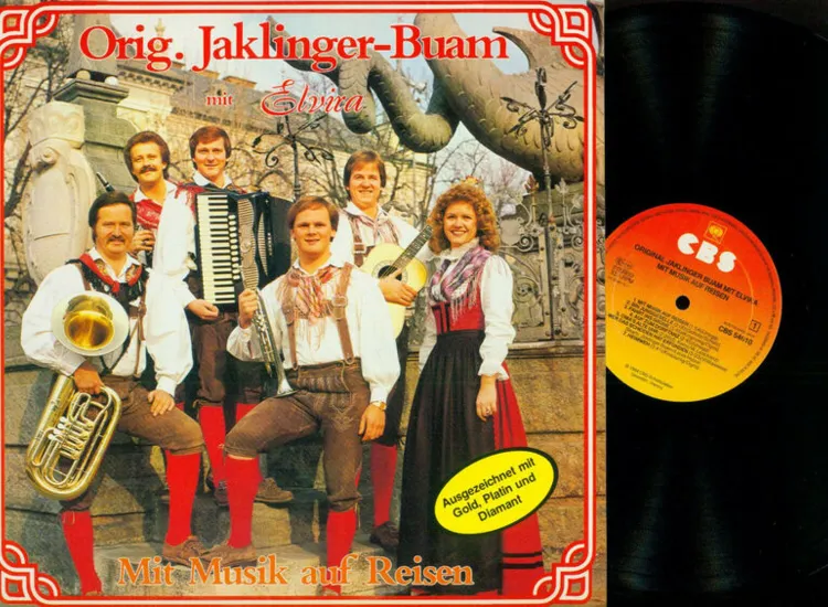 LP--Orig. Jaklinger-Buam Mit Elvira - Mit Musik auf Reisen   // M//NM ansehen