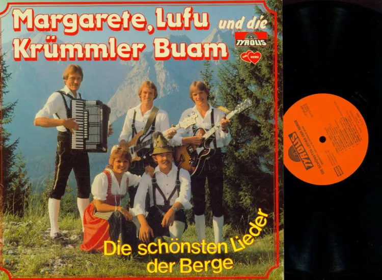 LP--Margarete Lufu und die Krümmler Buam  Die schönsten Lieder der Be  // M / NM ansehen