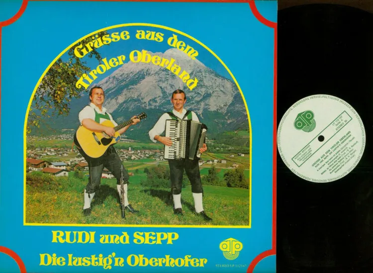 LP-Rudi und Sepp Die lustigen Oberhofer  Grüsse aus dem Tiroler Oberland / M /NM ansehen