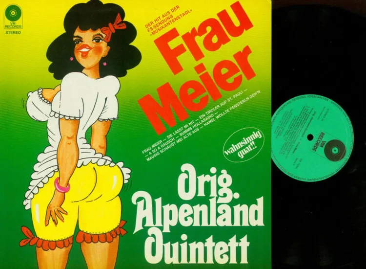 LP--Orig. Alpenland Quintett – Frau Meier //NM ansehen