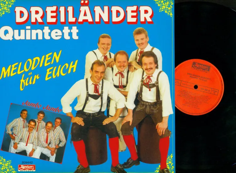 LP--Dreiländer Quintett //  Melodien  für Euch   //NM ansehen