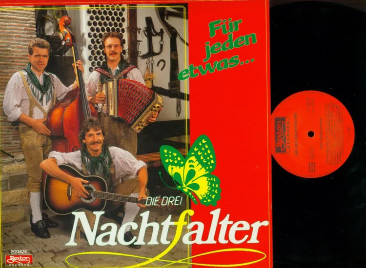 LP--Die Drei Nachtfalter  //  Für jeden etwas   //    //NM ansehen