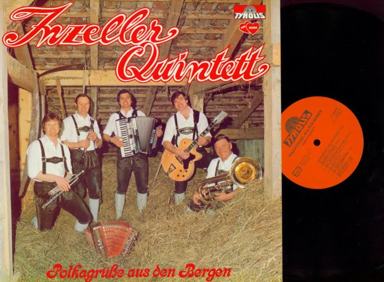 LP--Inzeller Quintett // Polkagrüße aus den Bergen  //    //NM ansehen