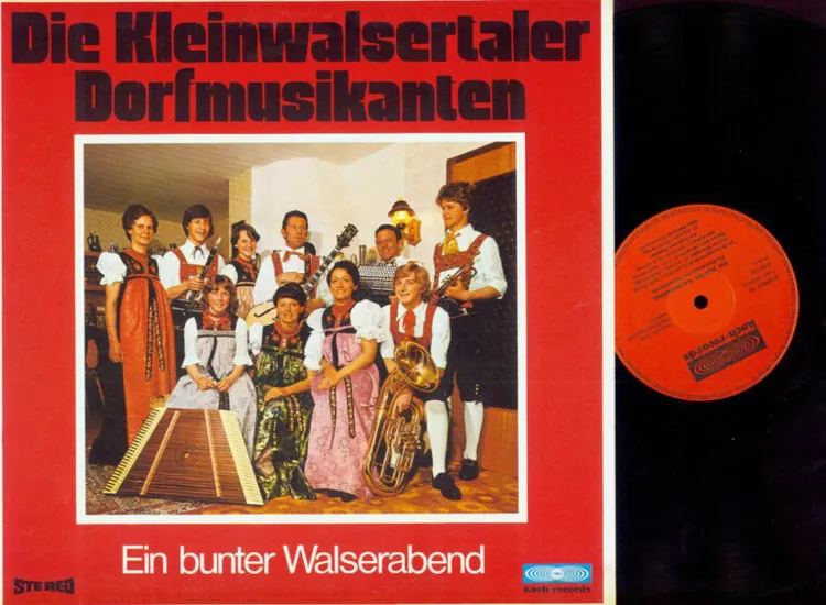 LP--Die Kleinwalsertaler Dorfmusikanten  //  Ein bunter Walserabend // //NM ansehen