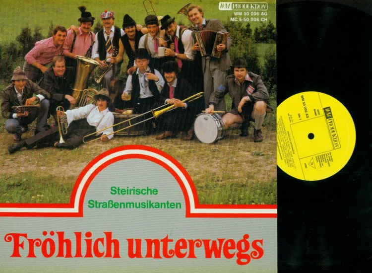 LP-- Steirische Strassenmusikanten  // Fröhlich unterwegs // //NM ansehen