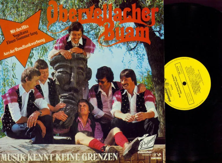 LP--Obervellacher Buam – Musik Kennt Keine Grenzen  //NM ansehen