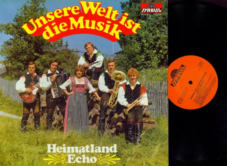 LP--Heimatland Echo – Unsere Welt Ist Die Musik ansehen