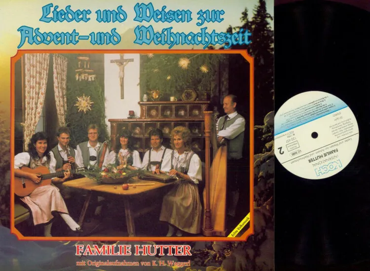 LP--Familie Hutter // Lieder und Weisen zur Advent    //NM ansehen