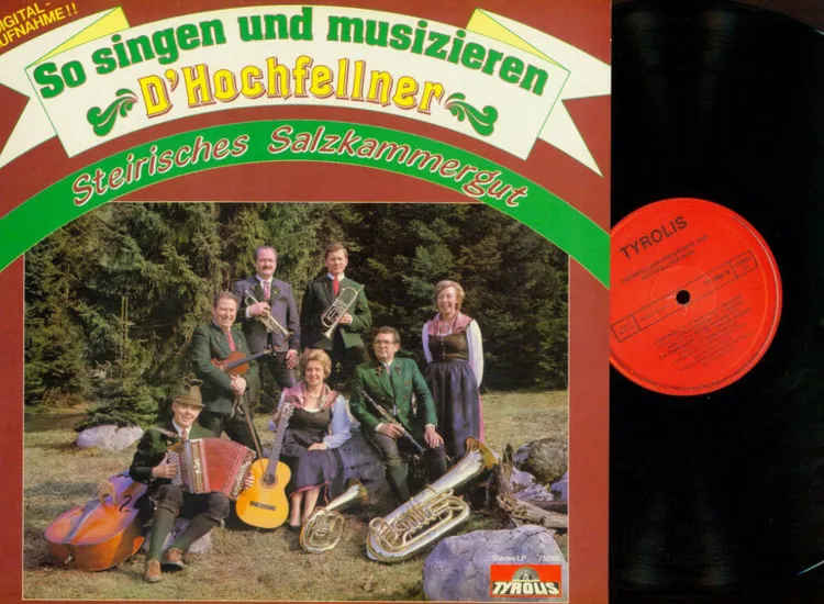 LP--D'Hochfellner– So Singen Un Musizieren D'Hochfellner   //NM ansehen