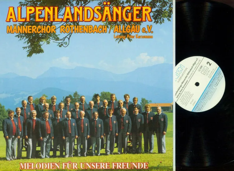 LP-- Alpenlandsänger // Männerchor Röthenbach  //NM ansehen