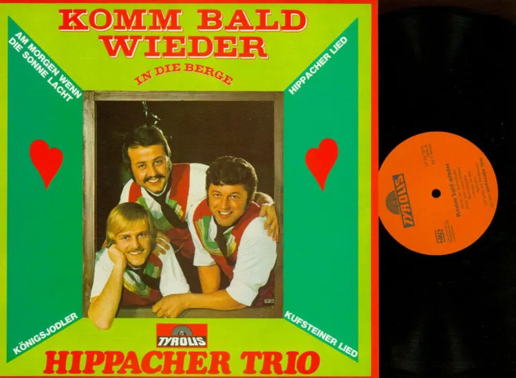 LP-- Hippacher Trio – Komm Bald Wieder   //NM ansehen