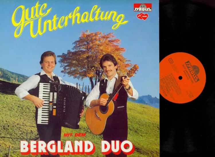 LP-- Bergland Duo --Gute Unterhaltung   // NM / ansehen