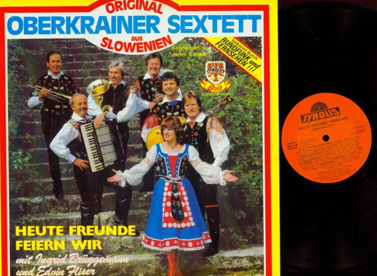 LP-- Orig. Oberkrainer Sextett -- Heute Freunde Feiern Wir //NM ansehen