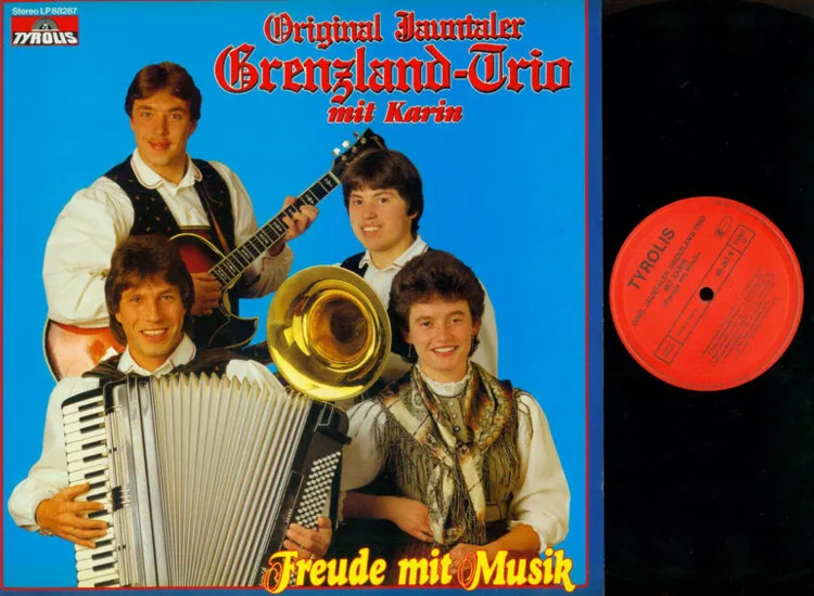 LP--  Original Jauntaler Grenzland Trio Mit Karin – Freude Mit Musik //NM ansehen