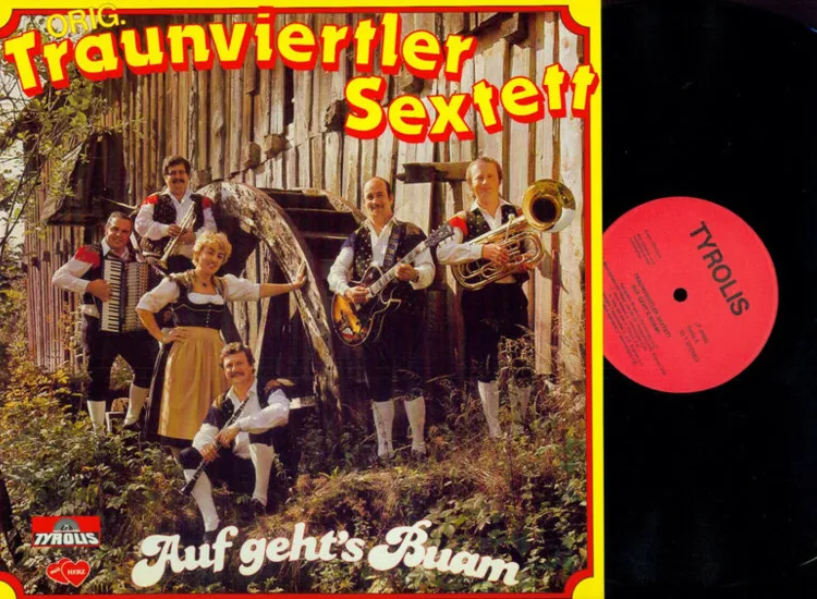 LP-- Traunviertler Sextett  // Auf geht's Buam  //NM ansehen