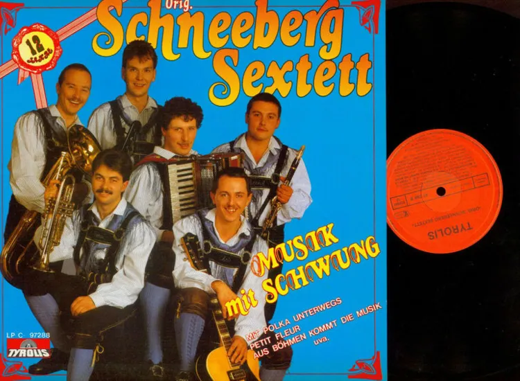 LP--Orig. Schneeberg Sextett--  Musik mit Schwung  //NM ansehen