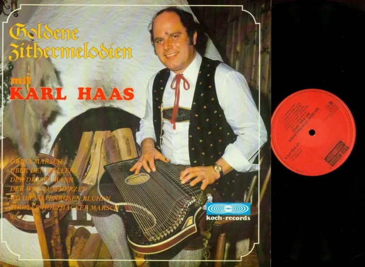 LP--Karl Haas  – Goldene Zithermelodien //NM ansehen