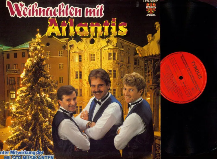 LP--Weihnanchten mit Atlantis  + Milser Musikanten    //NM ansehen