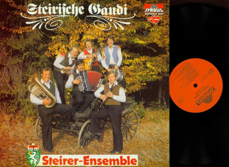 LP--Steirer Ensemble-- Steirische Gaudi   //NM ansehen