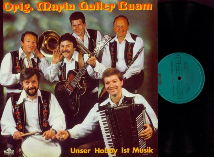 LP--Original Maria Gailer Buam -- Unser Hobby ist die Musik //NM ansehen