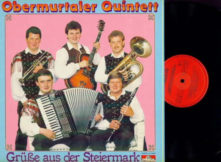 LP-Obermurtaler  Quintett -- Grüße aus der Steiermark   - NM ansehen