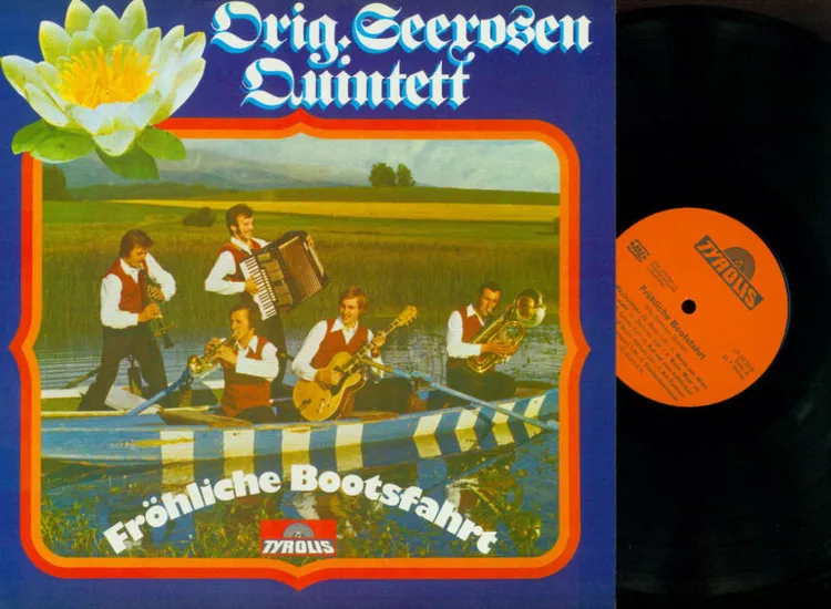 LP-Seerosen Quintett --  Fröhliche Bootsfahrt--- NM ansehen