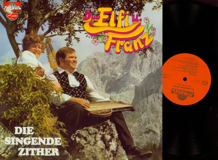 LP-- Duo Elfi und Franz-- Die singende Zither-- NM ansehen