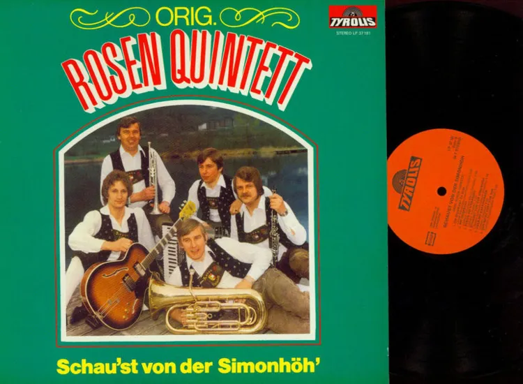 LP-- Rosen Quartett //  Schau'st von der Simonhöh  //    //NM ansehen