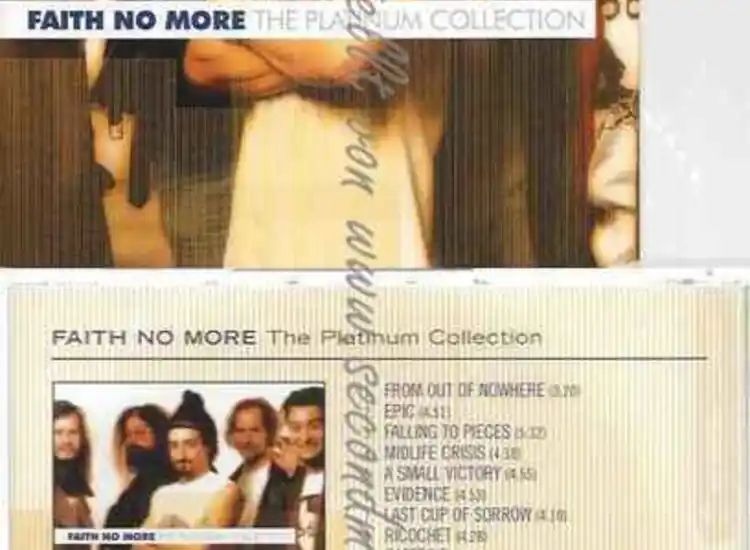 CD--FAITH NO MORE | --THE PLATINUM COLLECTION ansehen