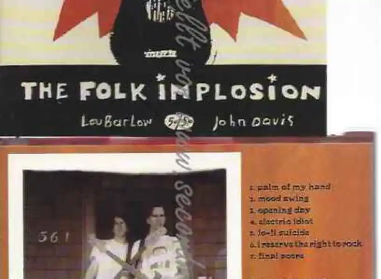 CD--FOLK IMPLOSION | --PALM OF MY HAND ansehen