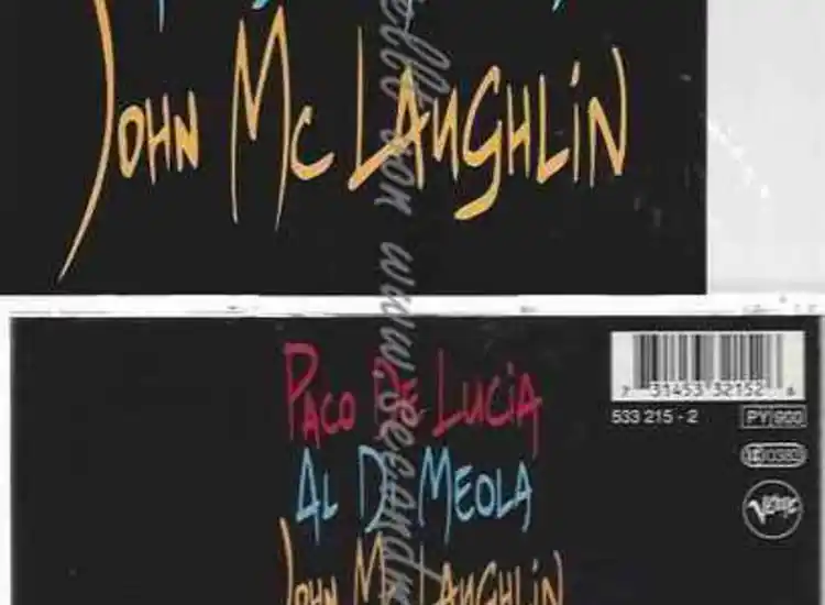 CD--I MEOLA/MCLAUGHLIN/ JOHN MCLAUGHLIN , AL DI MEOLA ansehen