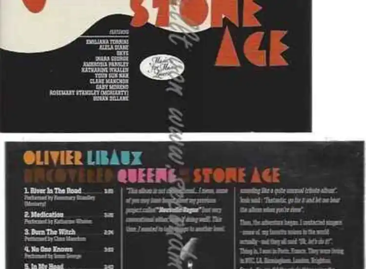 CD--OLIVIER LIBAUX--UNCOVERED QUEENS OF THE STONE AGE ansehen