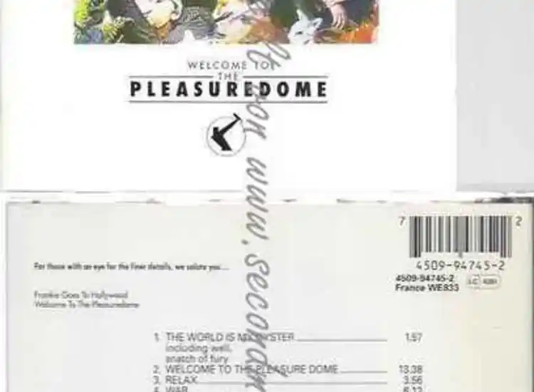 CD--FRANKIE GOES TO HOLLYWOOD | --WELCOME TO THE PLEASURE DOME ansehen