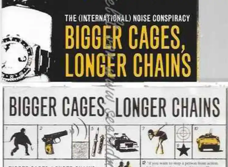 CD--INTERNATIONAL NOISE CONSPIRACY | --BIGGER CAGES,LONGER CHAINS ansehen