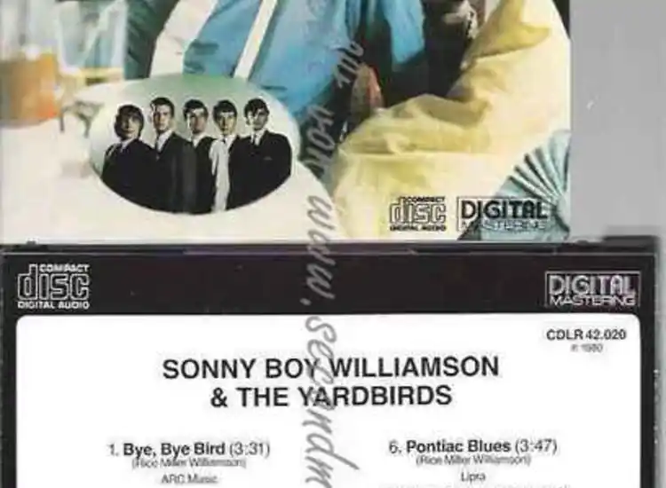 CD--SONNY BOY WILLIAMSON (RICE MILLER) , THE ANIMALS  --LIVE IN LONDON ansehen