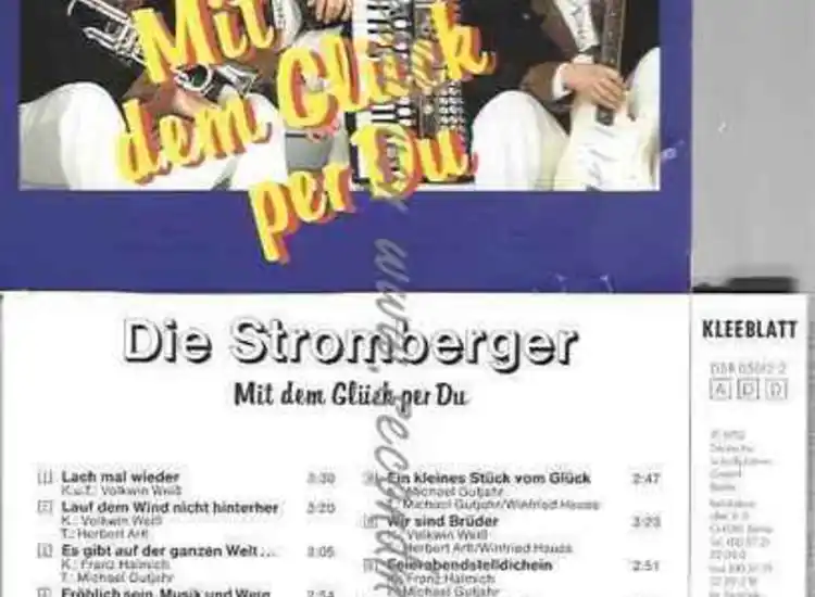 CD-- Die Stromberger Mit dem Glück per du ansehen