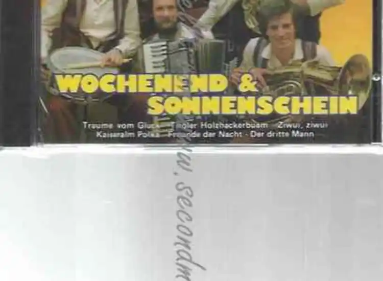 CD--TIROLER NACHTSCHWÄRMER | --WOCHENEND UND SONNENSCHEIN ansehen